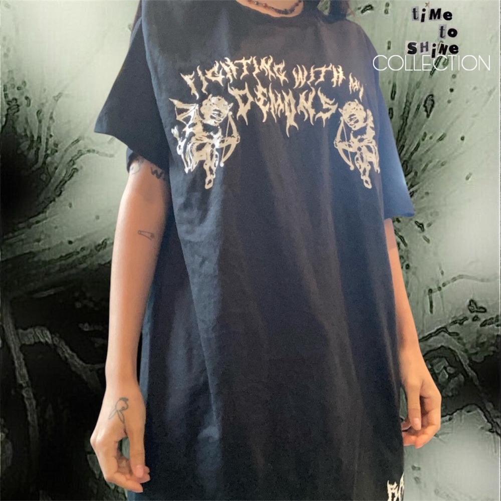 Punk Merchlabs x RageCo “Fighting With My Demons” Shirt